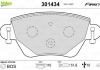 Комплект тормозных колодок, дисковый тормоз Valeo 301434 (фото 1)