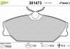 Комплект тормозных колодок, дисковый тормоз Valeo 301473 (фото 1)