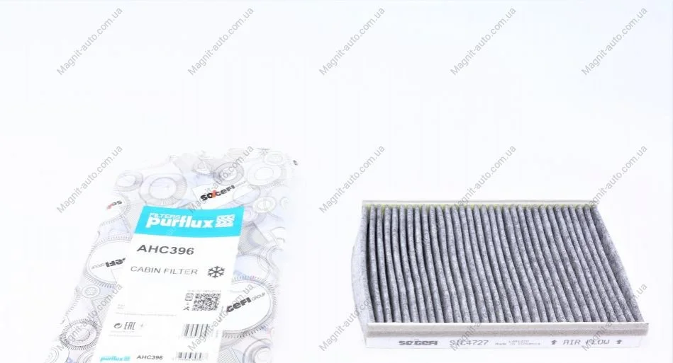 Фільтр, повітря у внутрішньому просторі PURFLUX Purflux AHC396 (фото 1)