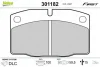 Комплект тормозных колодок, дисковый тормоз VALEO Valeo 301182 (фото 1)