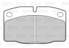 Комплект тормозных колодок, дисковый тормоз Valeo 301182 (фото 2)