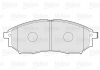 Комплект тормозных колодок, дисковый тормоз Valeo 301337 (фото 2)