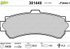 Комплект тормозных колодок, дисковый тормоз Valeo 301449 (фото 1)