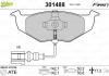 Комплект тормозных колодок, дисковый тормоз Valeo 301488 (фото 2)