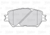 Комплект тормозных колодок, дисковый тормоз Valeo 301862 (фото 2)