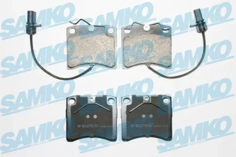 Гальмівнi колодки дисковi VW T4 90- з датч. SAMKO 5SP984