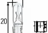 Автолампа Behr Hella Heavy Duty W1,2W W2x4,6d 1,2 W прозрачный HELLA 8GP002095241 (фото 1)