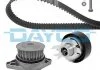 Роликовий модуль натягувача ременя (ролик, ремінь, помпа) DAYCO KTBWP2550