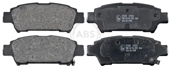 Тормозные колодки зад. Estima/Previa/Avensis 00-06 A.B.S. 37228 (фото 1)