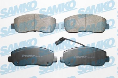 Тормозные колодки перед. Master/Movano 10- SAMKO 5SP1579