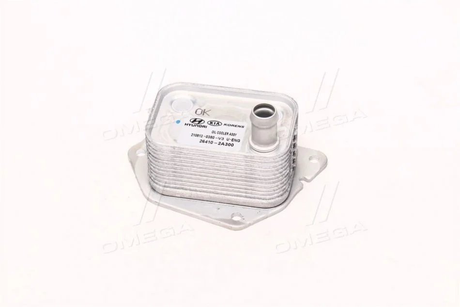 Масляный радиатор, двигательное масло HYUNDAI MOBIS 264102A300 (фото 1)