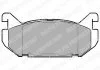 Комплект гальмівних колодок задній., FORD USA PROBE I, PROBE II MAZDA 626 III, 626 IV, MX-6, XEDOS 6 1.6-3.0 11.87-10.99 Delphi LP802 (фото 1)
