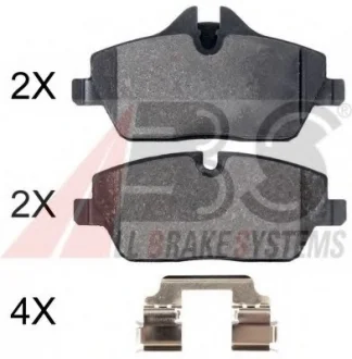 Гальмівні колодки пер. BMW i3 13- A.B.S. 35016