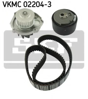 Ремкомплект ГРМ + помпа ALFA ROMEO/FIAT/LANCIA Giulietta/500/Delta "95-20 SKF VKMC022043 (фото 1)