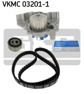 Водяной насос + комплект зубчатого ремня SKF VKMC032011 (фото 1)