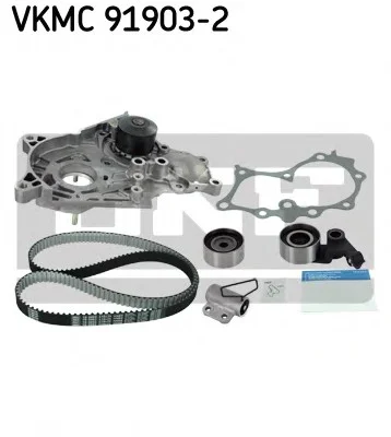 Водяной насос + комплект зубчатого ремня SKF VKMC919032 (фото 1)