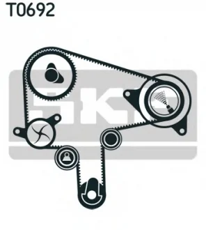 Водяной насос + комплект зубчатого ремня SKF VKMC949201