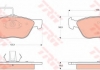 Комплект тормозных колодок, дисковый тормоз TRW GDB1445 (фото 1)