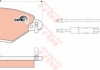 Комплект тормозных колодок, дисковый тормоз TRW GDB1448 (фото 1)