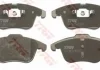 Комплект гальмівних колодок переднього., CITROEN C5 II JAGUAR S-TYPE II, XF I, XF SPORTBRAKE, XJ, XK 8, XK II PEUGEOT 508 2.0-5.0 01.99- TRW GDB1705 (фото 2)