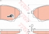 Комплект тормозных колодок, дисковый тормоз TRW GDB3403 (фото 1)