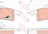 Комплект тормозных колодок, дисковый тормоз TRW GDB4127 (фото 1)