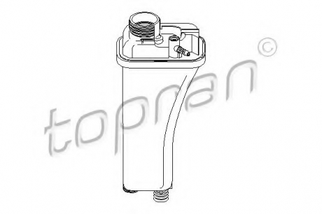 Компенсационный бак, охлаждающая жидкость TOPRAN / HANS PRIES 500790 (фото 1)