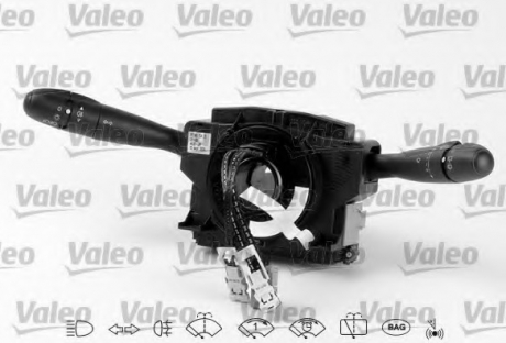 Выключатель на колонке рулевого управления Valeo 251486 (фото 1)