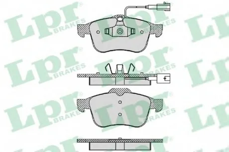 Колодки тормозные LPR 05P1470