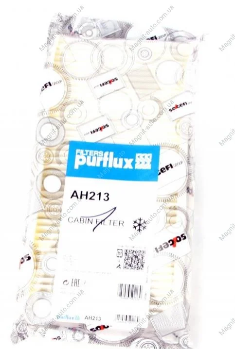 Фільтр, повітря у внутрішньому просторі PURFLUX Purflux AH213 (фото 1)