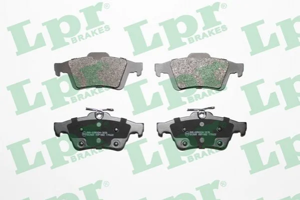 Комплект тормозных колодок, дисковый тормоз LPR 05P1882 (фото 1)