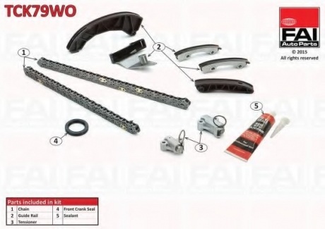 Комплект цели привода распредвала FAI AUTOPARTS Fischer Automotive One (FA1) TCK79WO