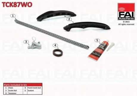 Комплект цели привода распредвала FAI AUTOPARTS Fischer Automotive One (FA1) TCK87WO