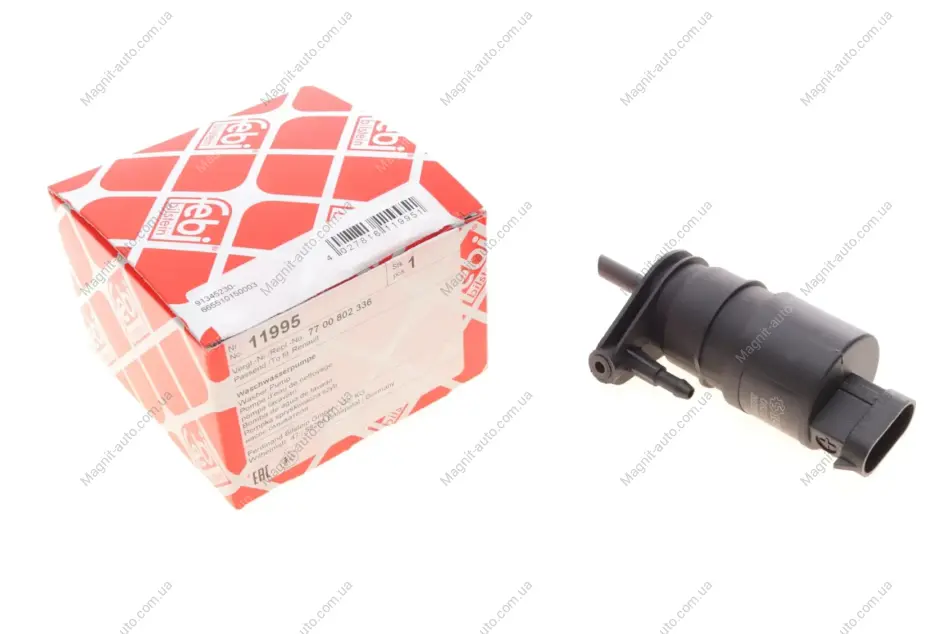 Помпа омивача скла FEBI BILSTEIN 11995 (фото 1)