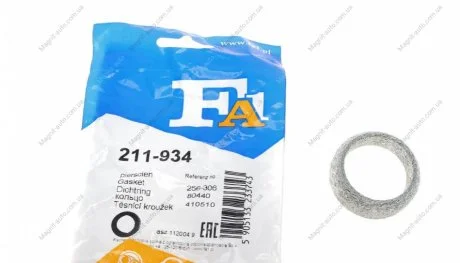 Прокладка выхлопной трубы Fischer Automotive One (FA1) 211934