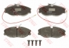 Комплект тормозных колодок, дисковый тормоз TRW GDB1259 (фото 2)