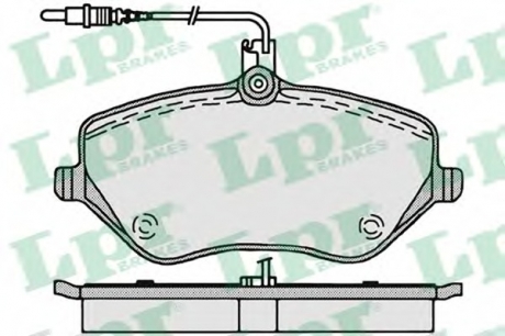 Комплект тормозных колодок, дисковый тормоз LPR 05P1202 (фото 1)