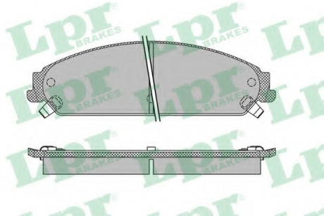 Комплект тормозных колодок, дисковый тормоз LPR 05P1401