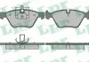 Комплект гальмівних колодок з 4 шт. дисків LPR 05P1512 (фото 1)