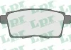 Комплект тормозных колодок из 4 шт. дисков LPR 05P1572 (фото 1)