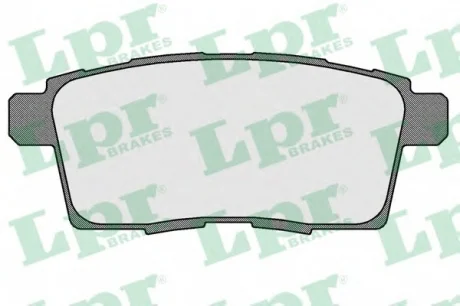 Комплект тормозных колодок из 4 шт. дисков LPR 05P1572