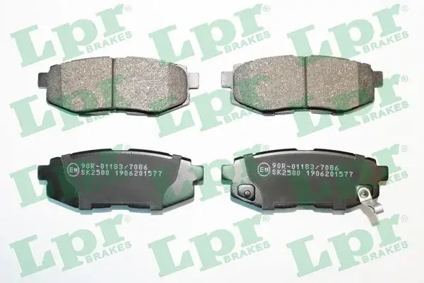 Комплект тормозных колодок, дисковый тормоз LPR 05P1577 (фото 1)