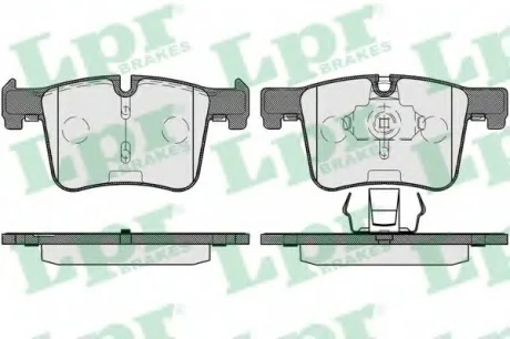 Колодки тормозные дисковые передние BMW 1 (F20), 3 (F30), X3 (F25) LPR 05P1732