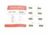 Монтажный набор тормозных колодок SEAT LEON, TOLEDO II SKODA OCTAVIA I VW BORA, BORA I, GOLF IV 1.4-3.2 09.96-12.13 QUICK BRAKE 1091685 (фото 1)