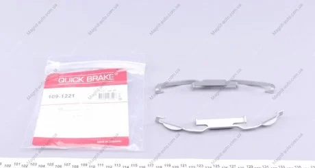 Монтажный комплект дисковых колодок QUICK BRAKE 1091221