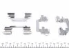 Монтажний набір гальмівних колодок передн MERCEDES C (CL203), C (W203), C T-MODEL (S203), CLC (CL203), SLK (R171) AUDI A6 C6 BENTLEY CONTINENTAL, CONTINENTAL FLYING SPUR 1.6-6.0ALK 02.96- QUICK BRAKE 1091231 (фото 2)
