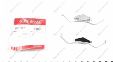 Монтажный набор тормозных колодок ABARTH 124 SPIDER FIAT CROMA OPEL SIGNUM, VECTRA C, VECTRA C GTS SAAB 9-3, 9-3X 1.4-2.8 04.02- QUICK BRAKE 1091297