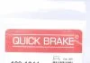 Монтажный набор тормозных колодок MAZDA MX-5 I, MX-5 II, MX-5 III, RX-8 SUZUKI GRAND VITARA I, GRAND VITARA II 1.3-3.2 01.93- QUICK BRAKE 1091244 (фото 2)
