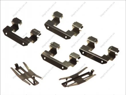 Монтажный набор тормозных колодок HYUNDAI ELANTRA III, MATRIX 1.5D-2.0D 06.00-08.10 QUICK BRAKE 1091618