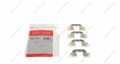 Монтажный комплект дисковых колодок QUICK BRAKE 1091720